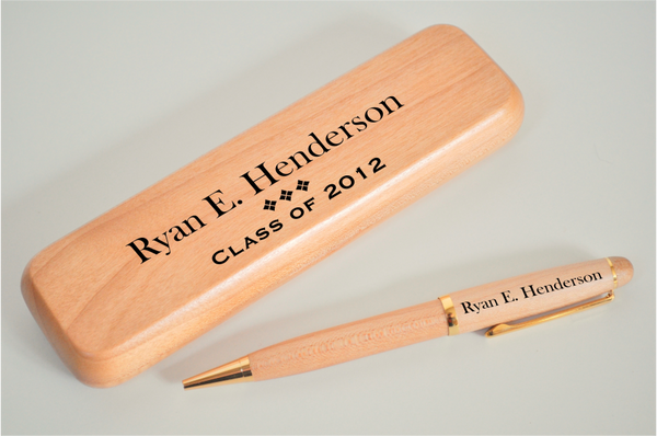 Personalized Engraved Ball Point Pen Set