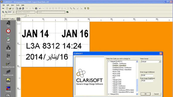 CLARiSOFT Software for ICE Printers