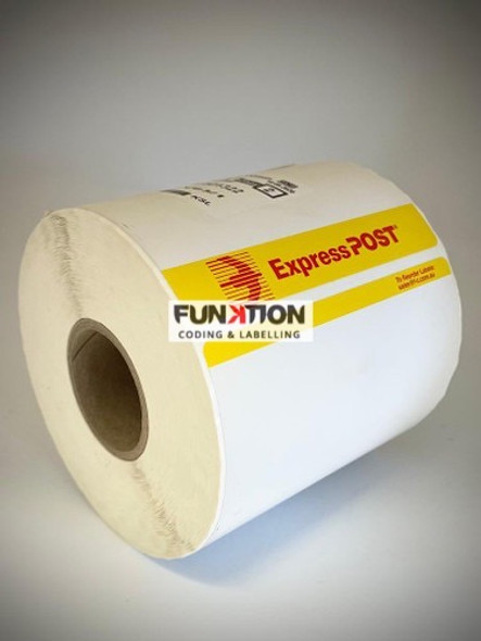 Express Post Direct Thermal Shipping Label - PERF 100 x 200mm 250LPR 40mm core