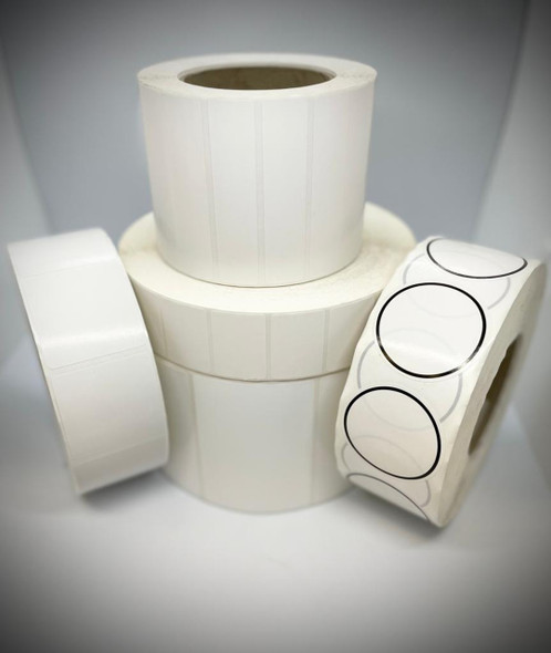 100mm x 200mm DT Perf White 40mm Core 300LPR 100mm x 200mm DT Perf White 40mm Core 300LPR