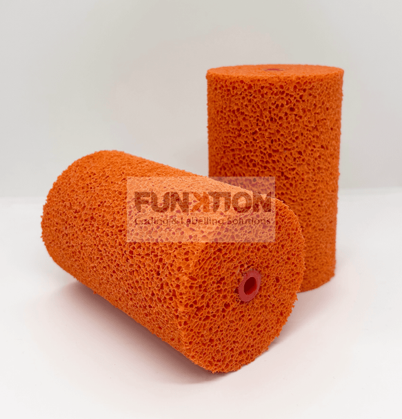 Videojet Orange Foam Roller - Outer-Ø: 60 mm / Inner-Ø: 15 mm