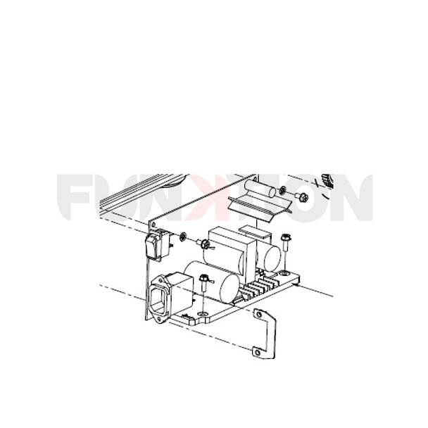 Datamax-O'Neil M Class Mark II Board, Power Supply DPR51-2357-00