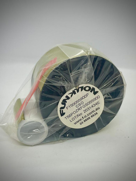 F150 55mm x 900m CSI Plastic Core Thermal Resin Ribbon - clearance stock