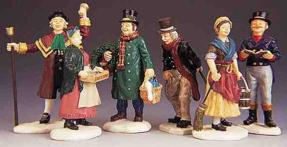 92356 - Village People Christmas Figurines, Set of 6 - Lemax