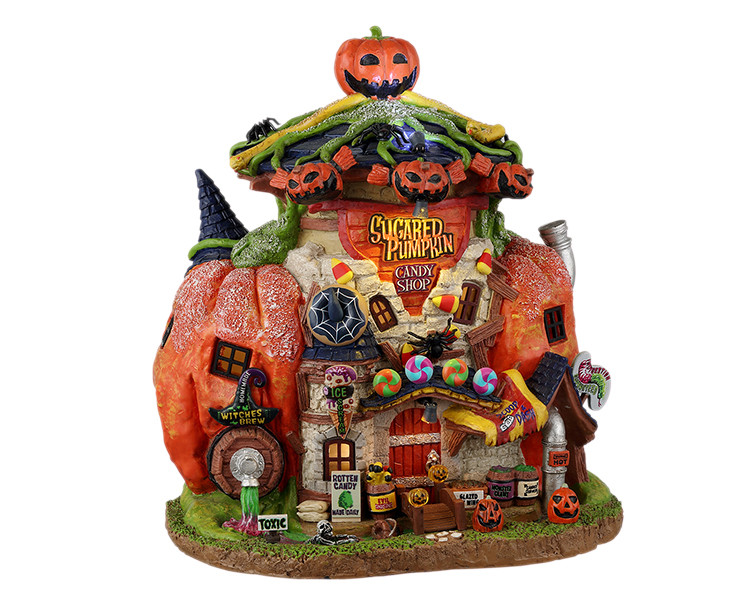 25855 - Sugared Pumpkin Candy Shoppe, Battery-Operated (4.5-Volt
