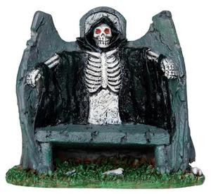 34608 - Reaper Bench  - Lemax Spooky Town Halloween Village Accessories
