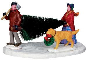 33035 - Our First Christmas  - Lemax Christmas Village Table Pieces