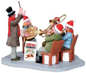 33034 - Gazebo Band  - Lemax Christmas Village Table Pieces