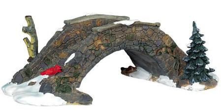 03328 -  Olde Stone Bridge -  Lemax Christmas Village Table Pieces