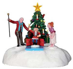 24478 - Clara's Gift, Battery-Operated (4.5v)  - Lemax Christmas Village Table Pieces