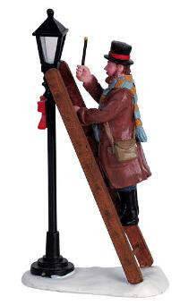 62327 -  Lamplighter - Lemax Christmas Village Figurines