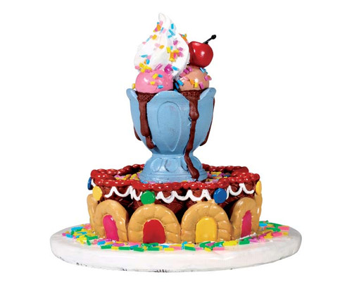 73292 - Sundae Fountain - Lemax Sugar N Spice Accessories