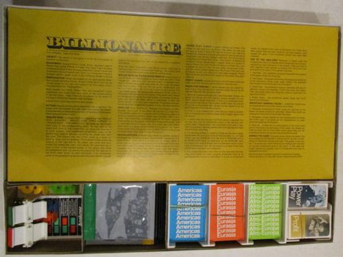 Vintage Board Games - Billionaire - Parker Brothers