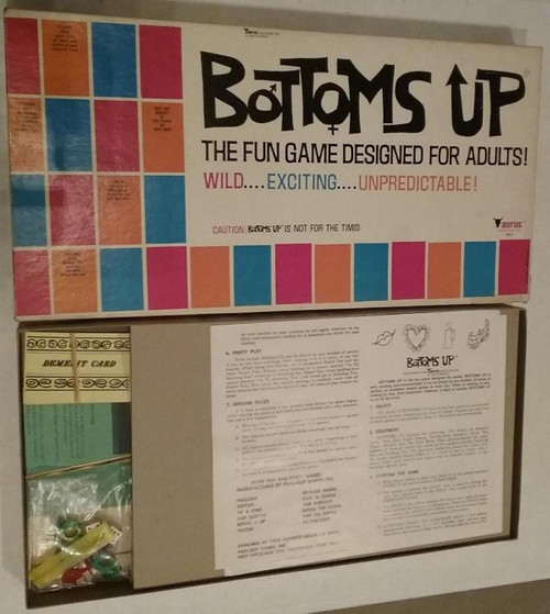 Vintage Board Games - Bottoms Up - Taurus Creations