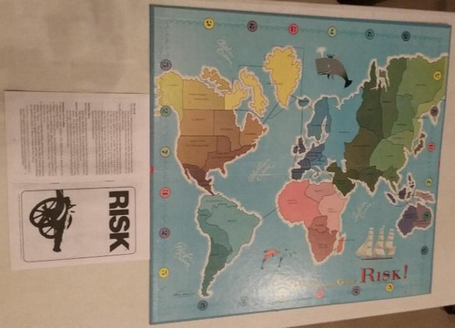 Vintage Board Games - Risk - Parker Brothers