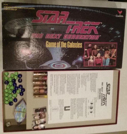 Vintage Board Games - Star Trek: The Next Generation - Cardinal
