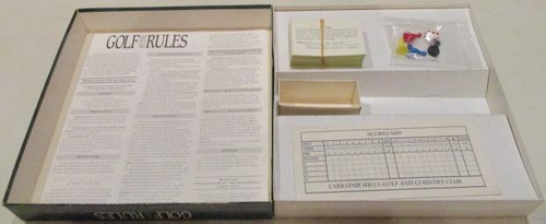 Vintage Board Games - Golf by the Rules - 1990 - J.D. Golf Rules, Inc.