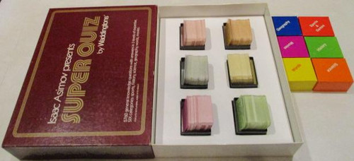 Vintage Board Games - Isaac Asimov Presents Super Quiz - 1982 - Waddington's