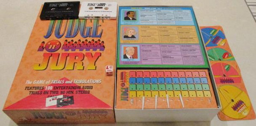 Vintage Board Games - Judge & Jury - 1995 - Winning Moves