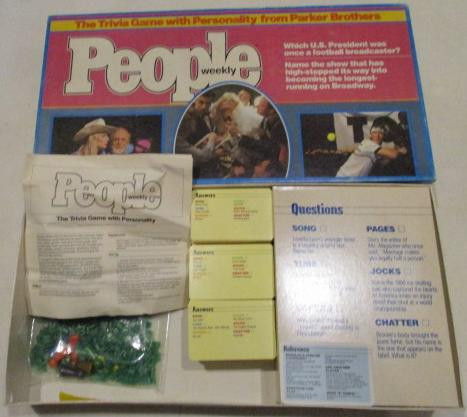 Vintage Board Games - People Weekly - 1984