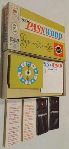 Vintage Board Games - Password - 7th Edition - 1966