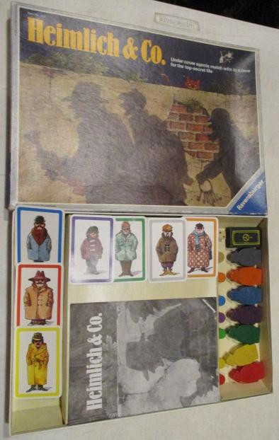 Vintage Board Games - Heimlich & Co. - 1986