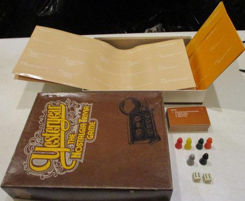 Vintage Board Games - Yesteryear: The Nostalgia Trivia Game - 1973