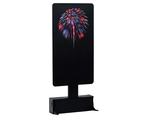 84369 - Red, White & Blue Fireworks, Battery-Operated (4.5-Volt) - Lemax Landscape