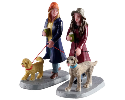 02924 - Multi-Tasking, Set of 2 - Lemax Figurines