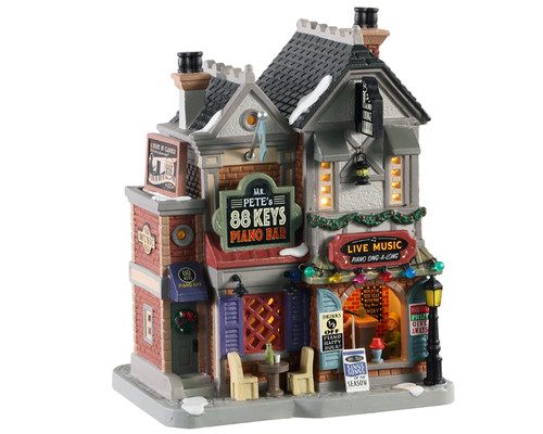 05659 - Mr. Pete's 88 Keys Piano Bar - Lemax Caddington Village