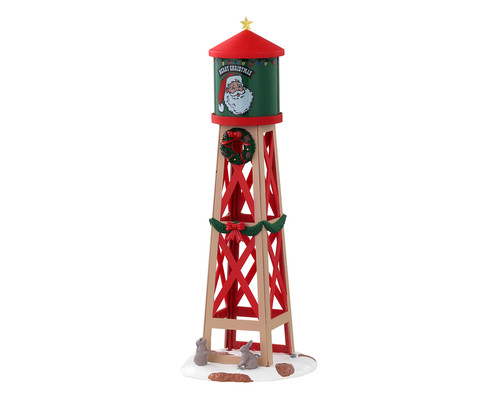 03526 - Rustic Water Tower - Lemax Spooky Town Accessories