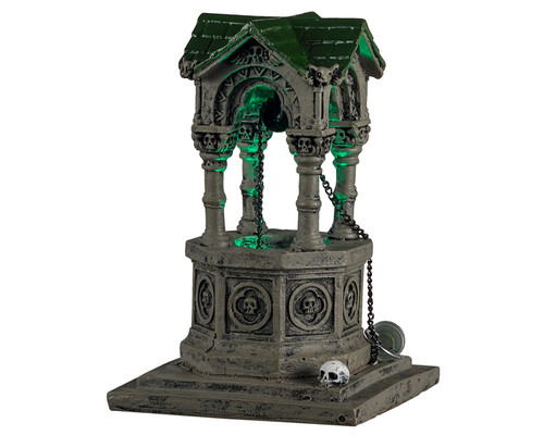 14828 - Gothic Well, Battery-Operated (4.5v) - Lemax Spooky Town Accessories