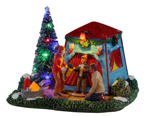 14840 - The Festive Outdoors, Battery-Operated (4.5v) - Lemax Table Pieces