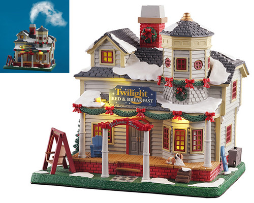 15740 - Twilight Bed & Breakfast, with 4.5v Adaptor - Lemax Caddington Village