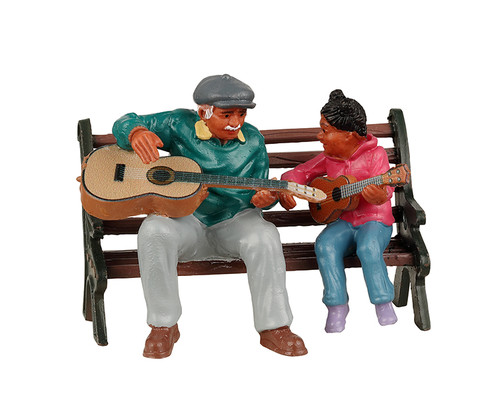 22135 - The Music Lesson - Lemax Christmas Village Figurines