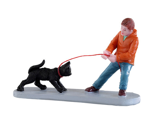 22150 - Lets Go Kitty - Lemax Christmas Village Figurines