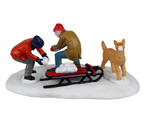 23601 - Snowy Ammo Operation - Lemax Christmas Village Table Pieces