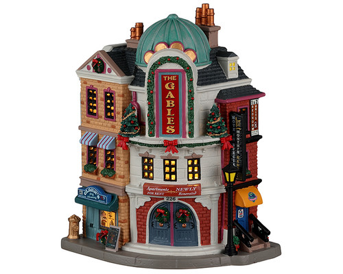 25879 - The Gables Apartments - Lemax Caddington Village Christmas Houses & Buildings