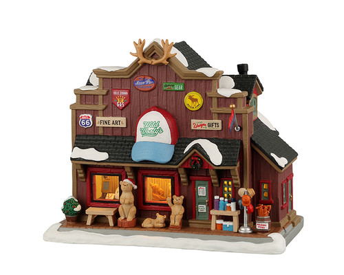 25902 - Wild Wooly's Gift Shop - Lemax Vail Village Christmas Houses & Buildings