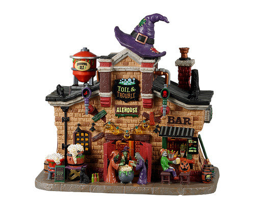 25852 - Toil & Trouble Alehouse - Lemax Spooky Town Houses
