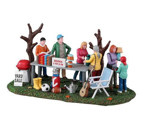 33618 - Neighborhood Yard Sale - Lemax Table Pieces