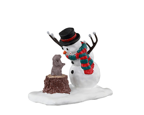 34092 - Bunny Makes a Friend - Lemax Misc. Accessories