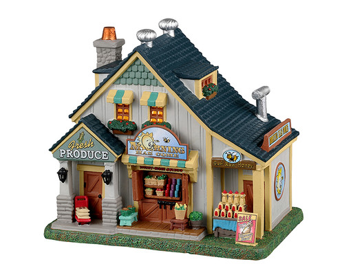 35056 - Morning Has Come Market - Lemax Caddington Village