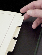 PAGE DIVIDERS FIT 3-RING & 2-POST SPECIALTY BINDERS (10 PAGES)