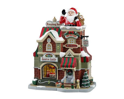 35039 - The Santa Shop - Lemax Caddington Village