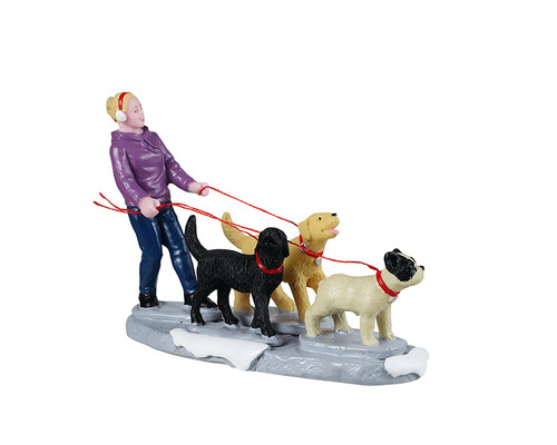 42361 - Dog Walker - Lemax Figurines