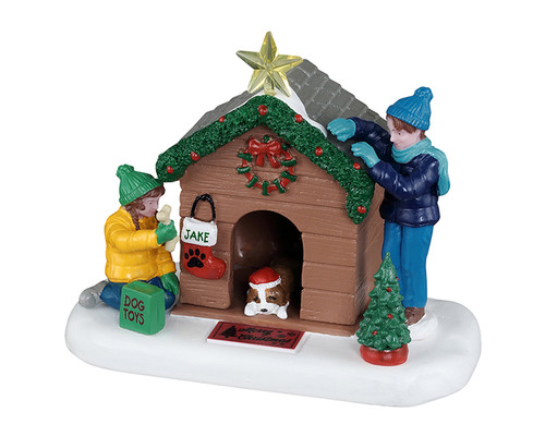 53741 - Doghouse Christmas - Lemax Table Pieces