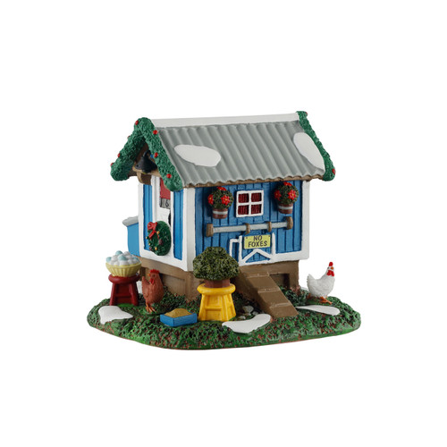 53742 - Backyard Chicken Coop - Lemax Table Pieces