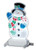 04242 - Yard-Light Snowman, B/O (4.5v) -  Lemax Christmas Village  Accessories