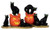 12883 - Halloween Cats, Set of 2 - Lemax Spooky Town Halloween Village Figurines